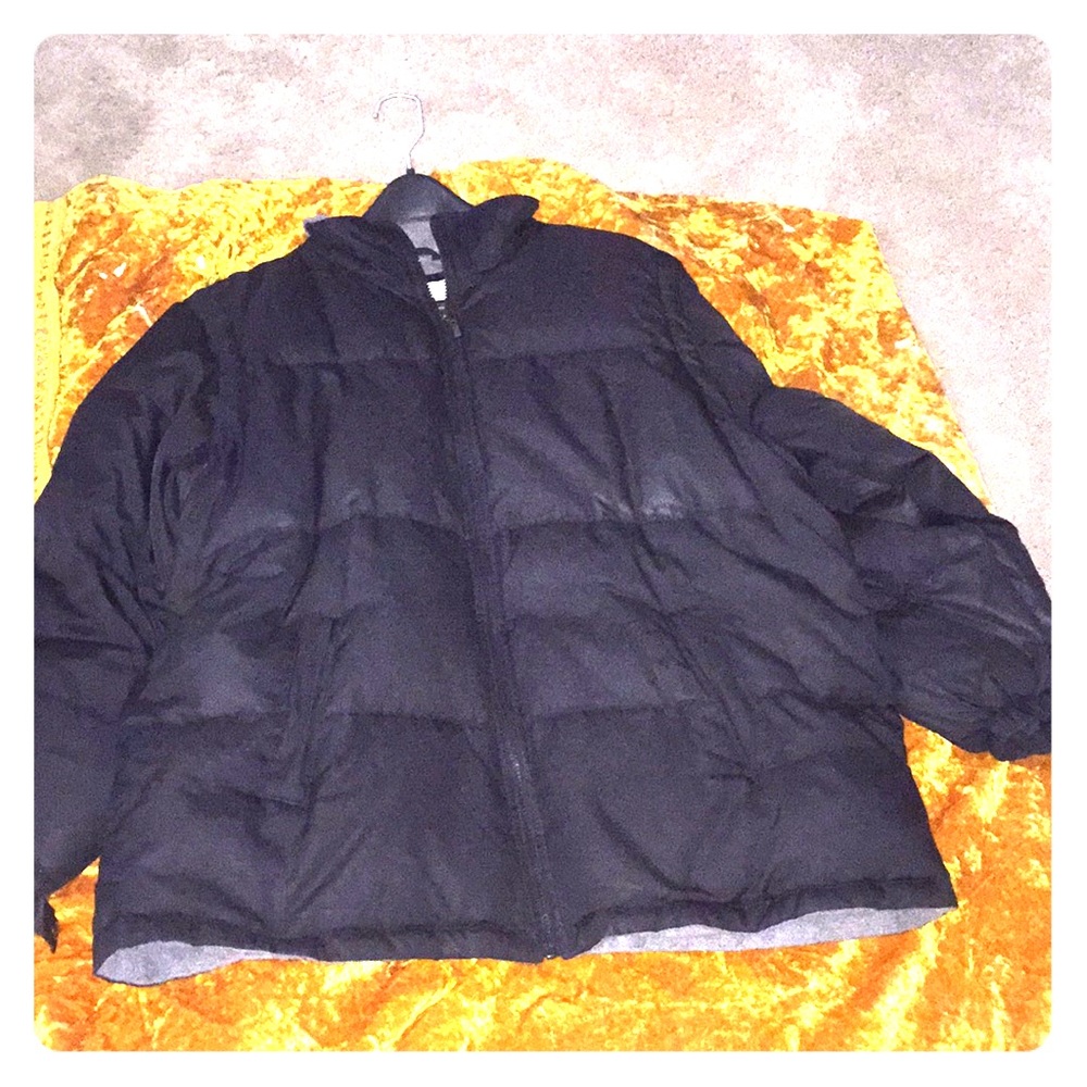 Black bomber jacket